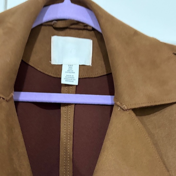 H&M Chic Tan Trench Coat - Picture 3 of 5